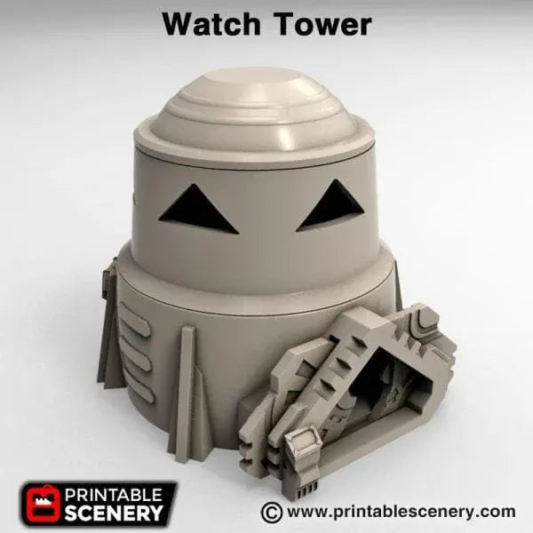 Tabletop Terrain Building Desert Watch Tower - Star Wars Legion Building