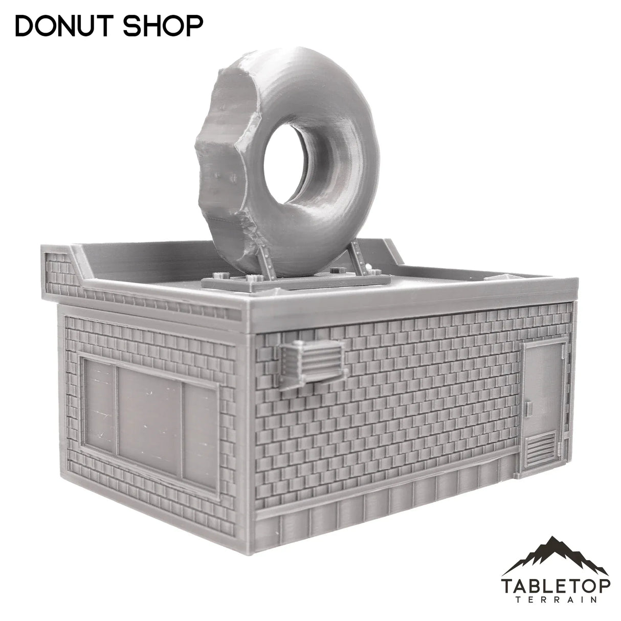 Tabletop Terrain Building Donut Shop