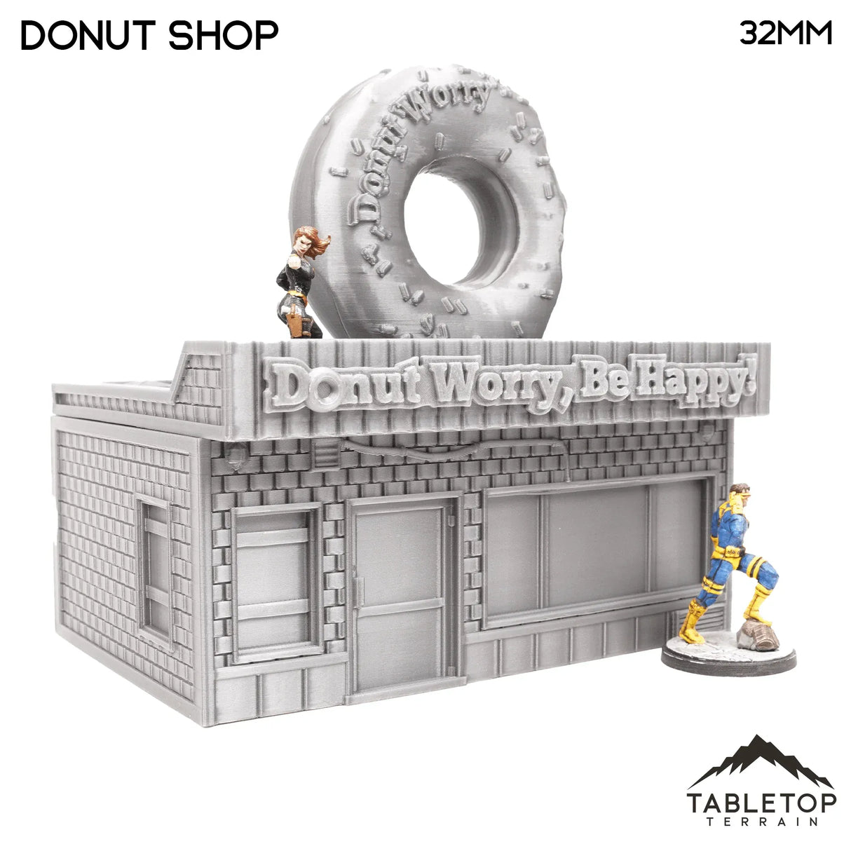 Tabletop Terrain Building Donut Shop