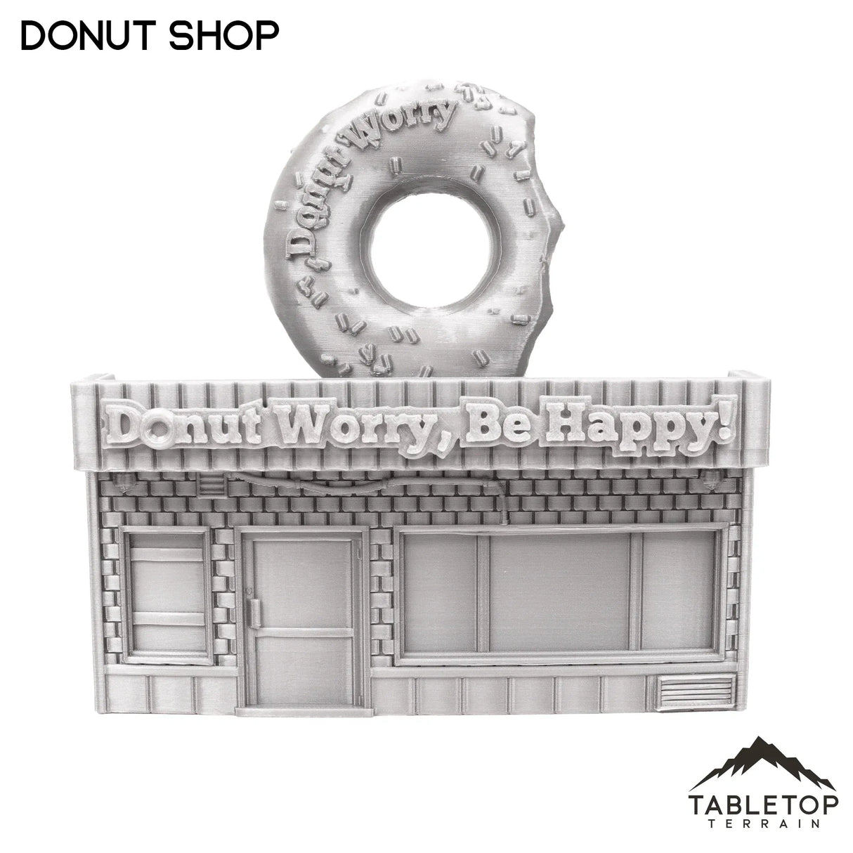 Tabletop Terrain Building Donut Shop