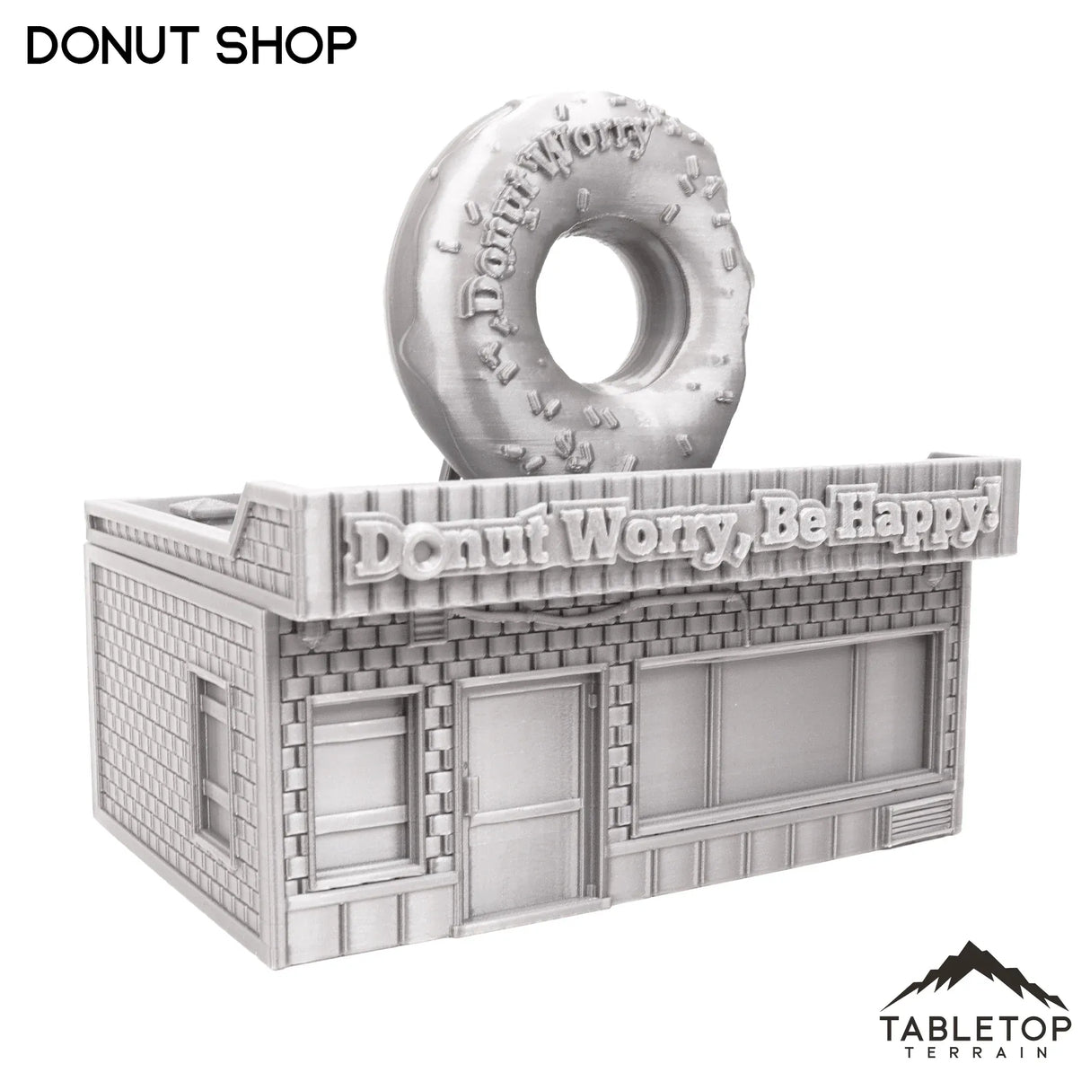 Tabletop Terrain Building Donut Shop
