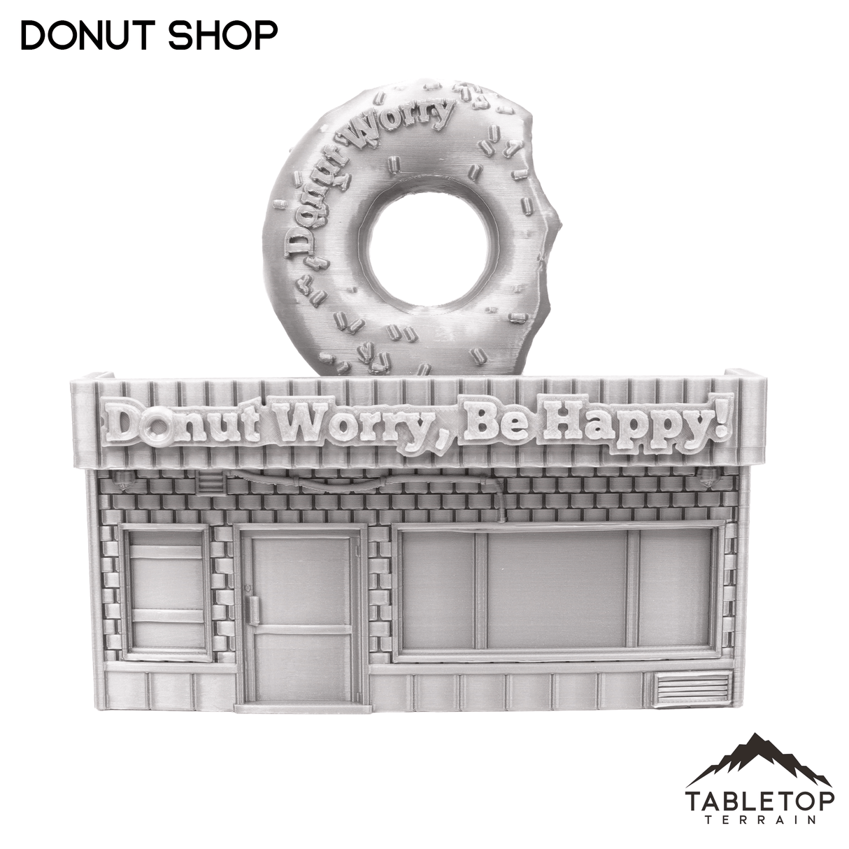 Tabletop Terrain Building Donut Shop - Marvel Crisis Protocol Building