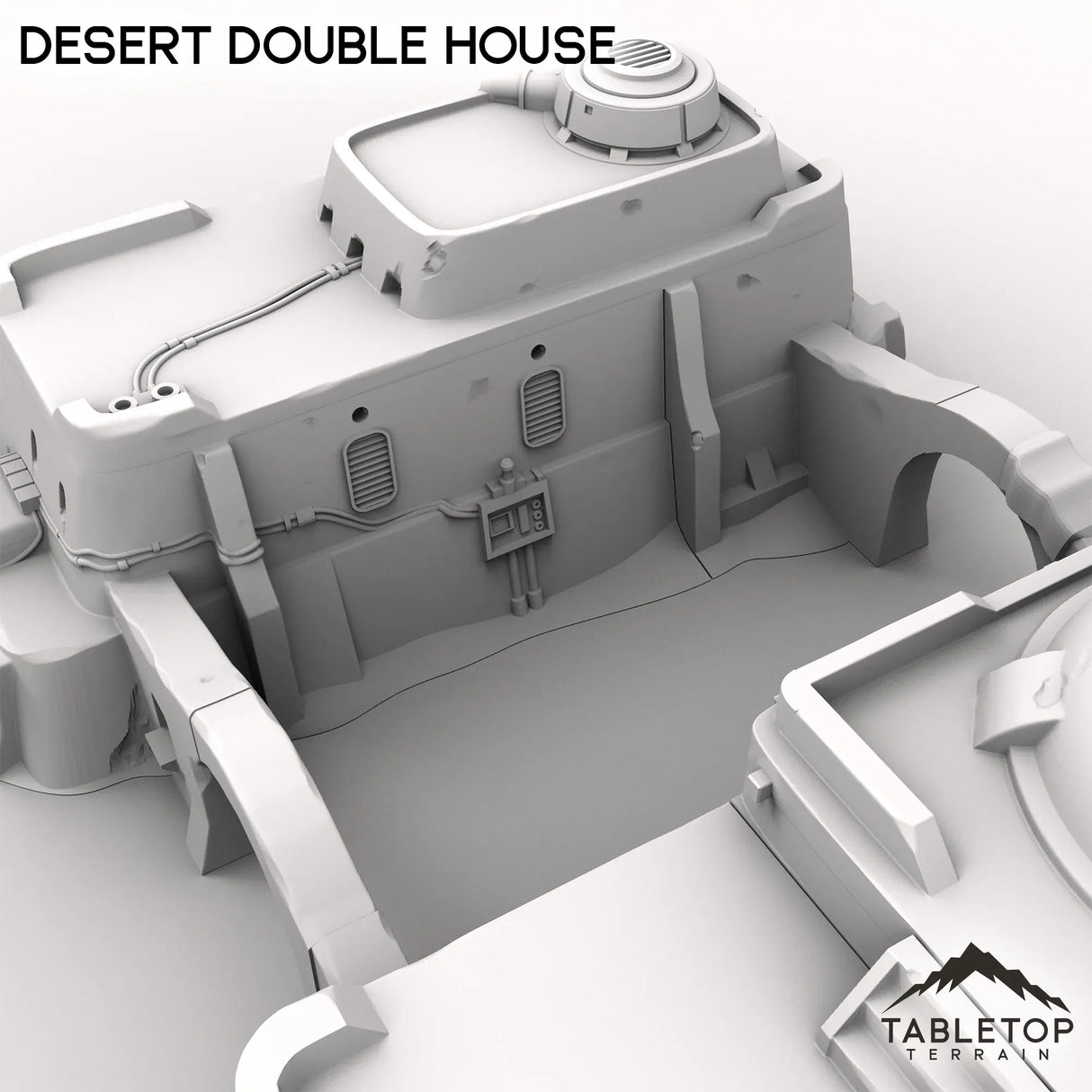 Tabletop Terrain Building Double Sand House