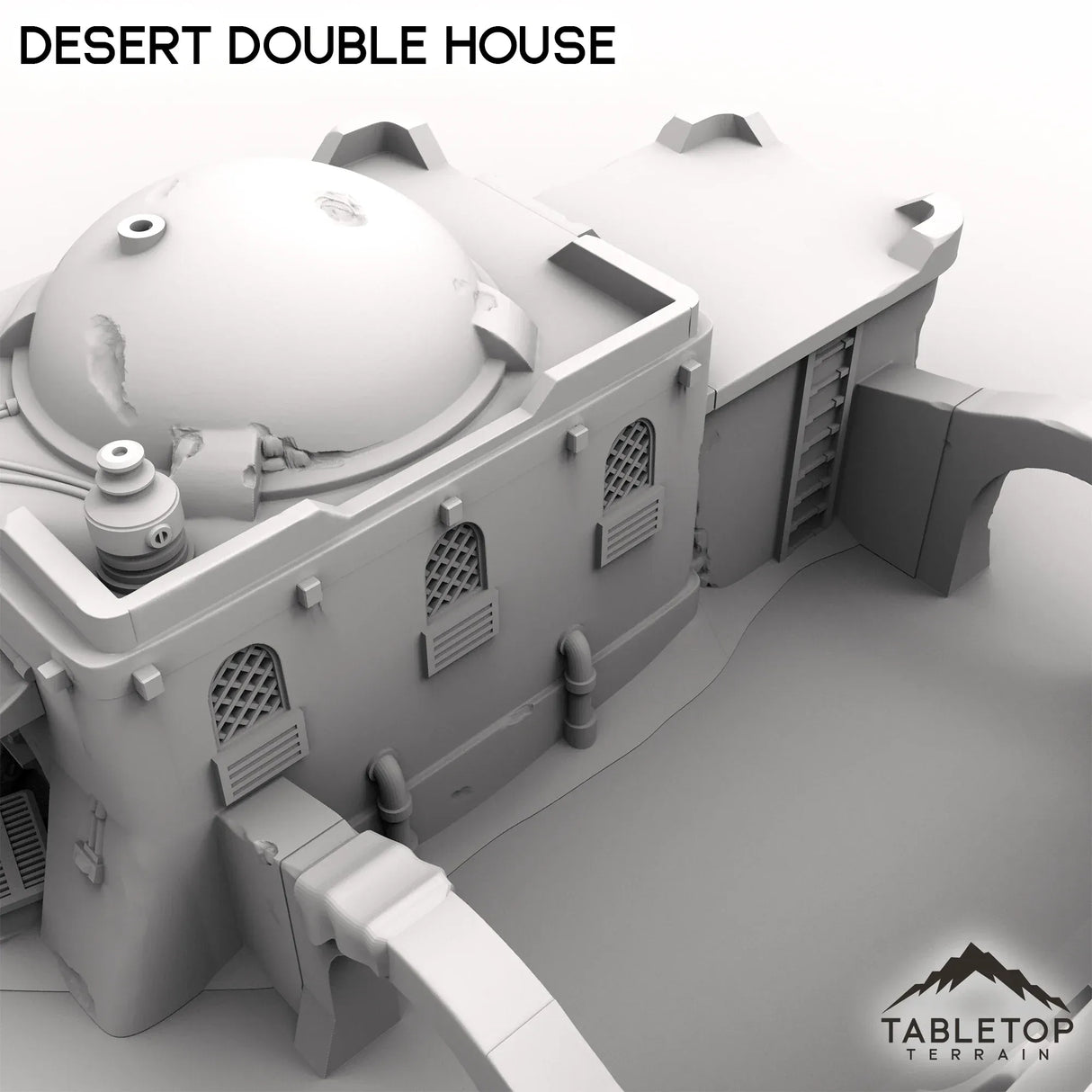 Tabletop Terrain Building Double Sand House