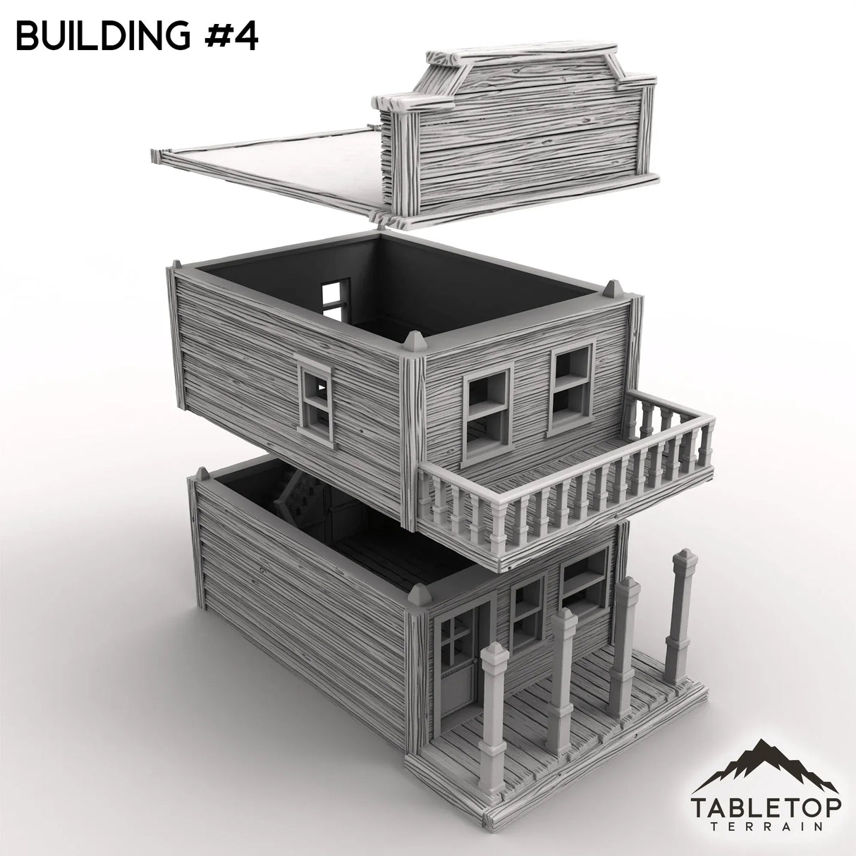 Tabletop Terrain Building Dreadwood Building 4