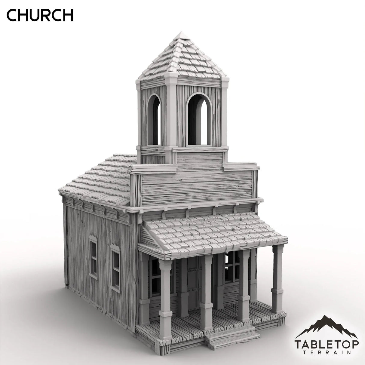 Tabletop Terrain Building Dreadwood Church