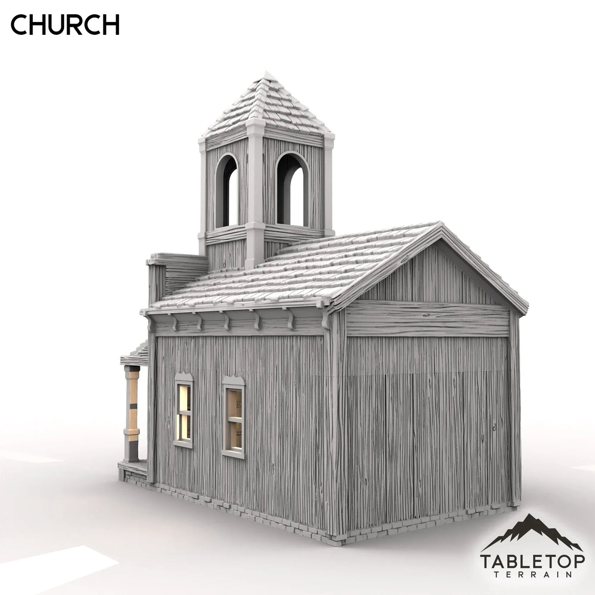 Tabletop Terrain Building Dreadwood Church