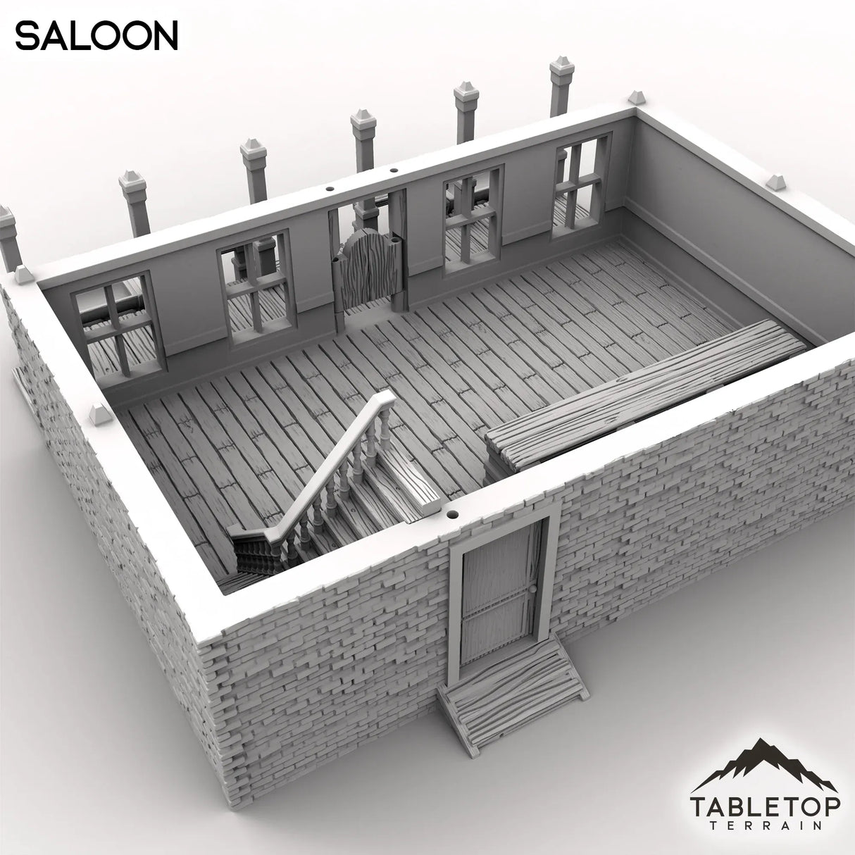 Tabletop Terrain Building Dreadwood Saloon