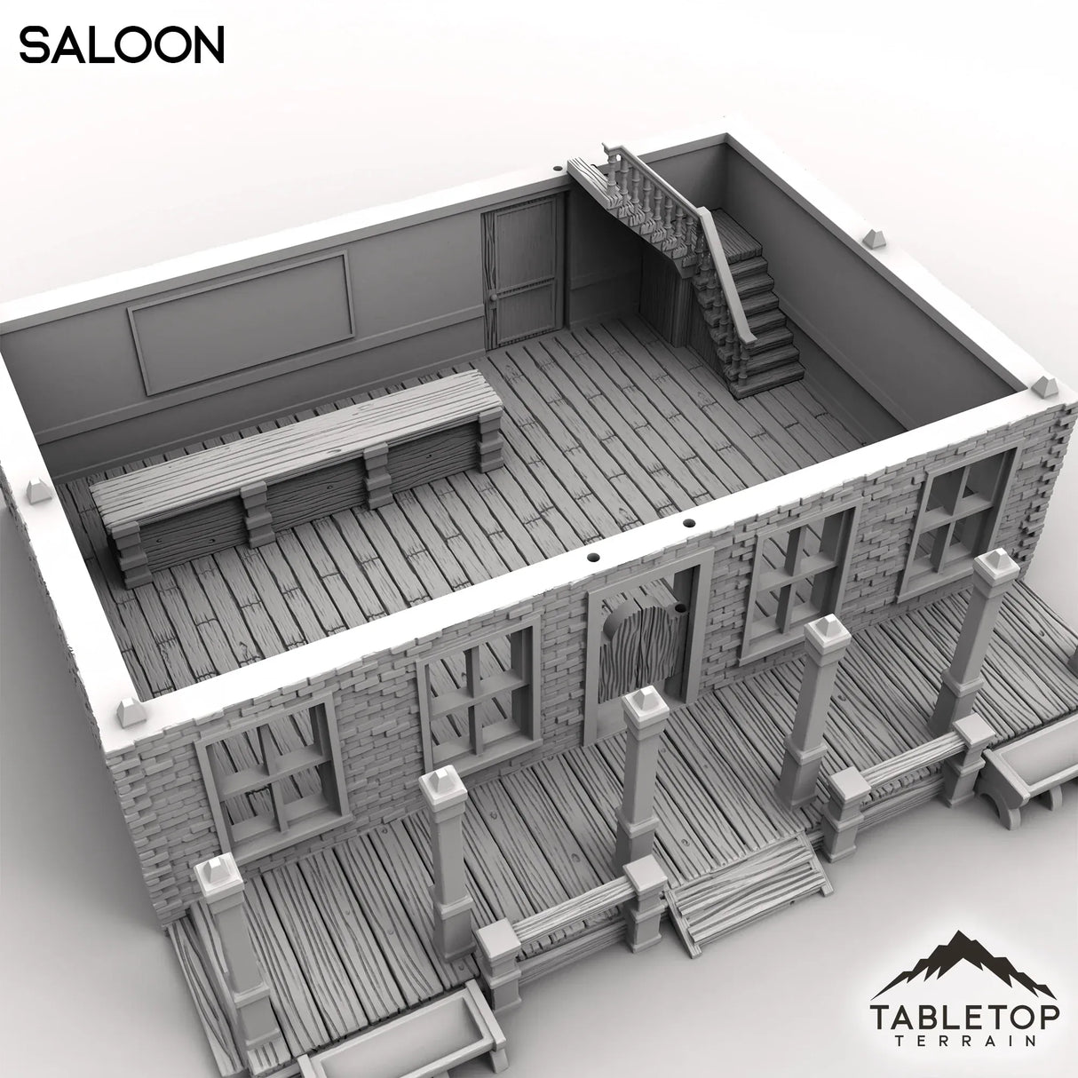 Tabletop Terrain Building Dreadwood Saloon