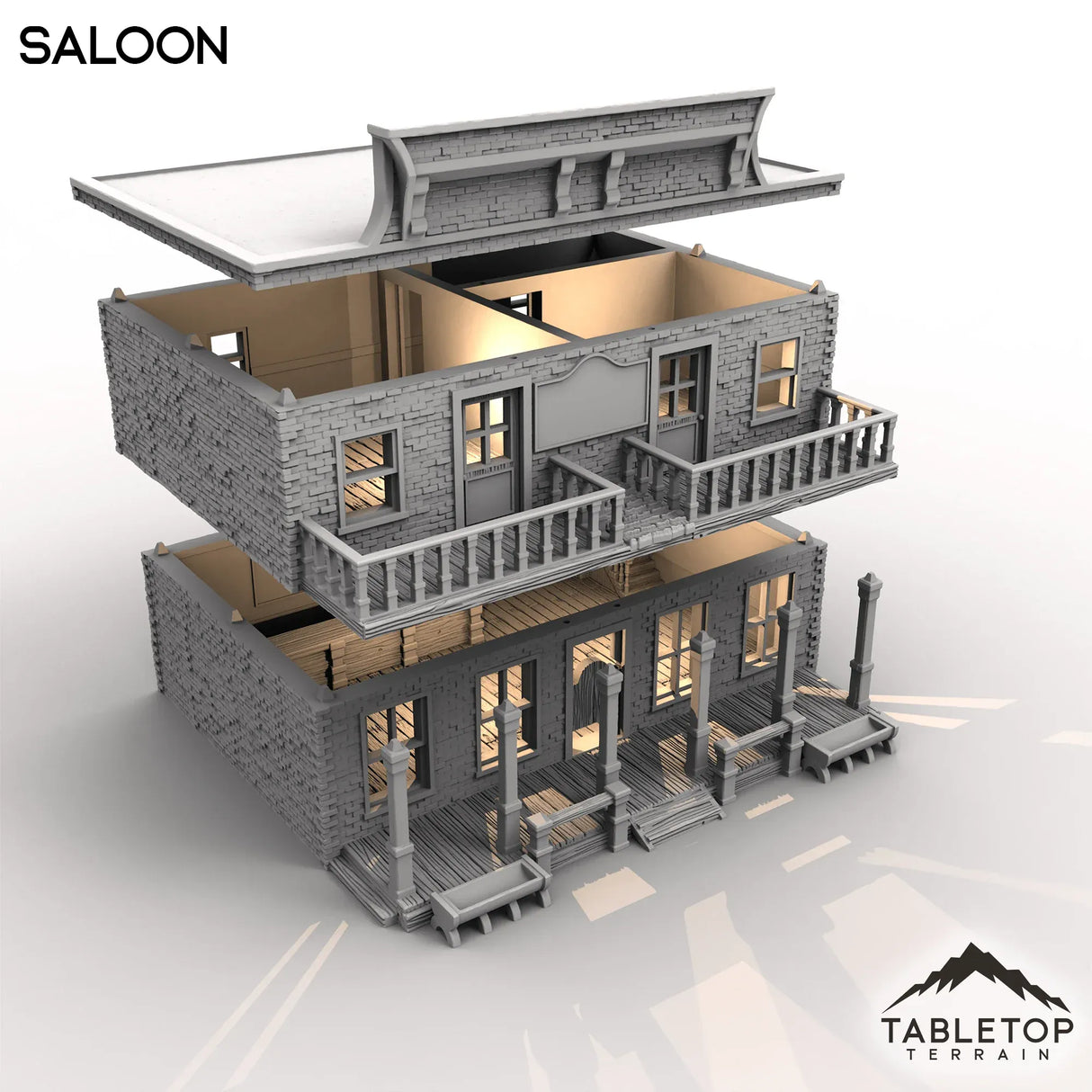 Tabletop Terrain Building Dreadwood Saloon