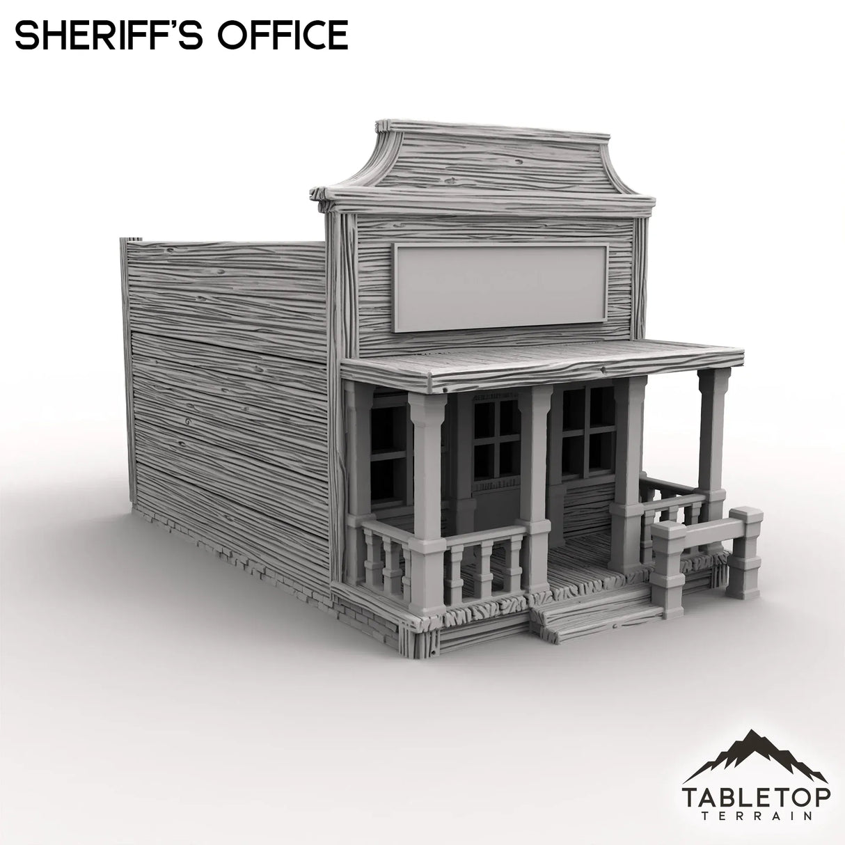 Tabletop Terrain Building Dreadwood Sheriff's Office