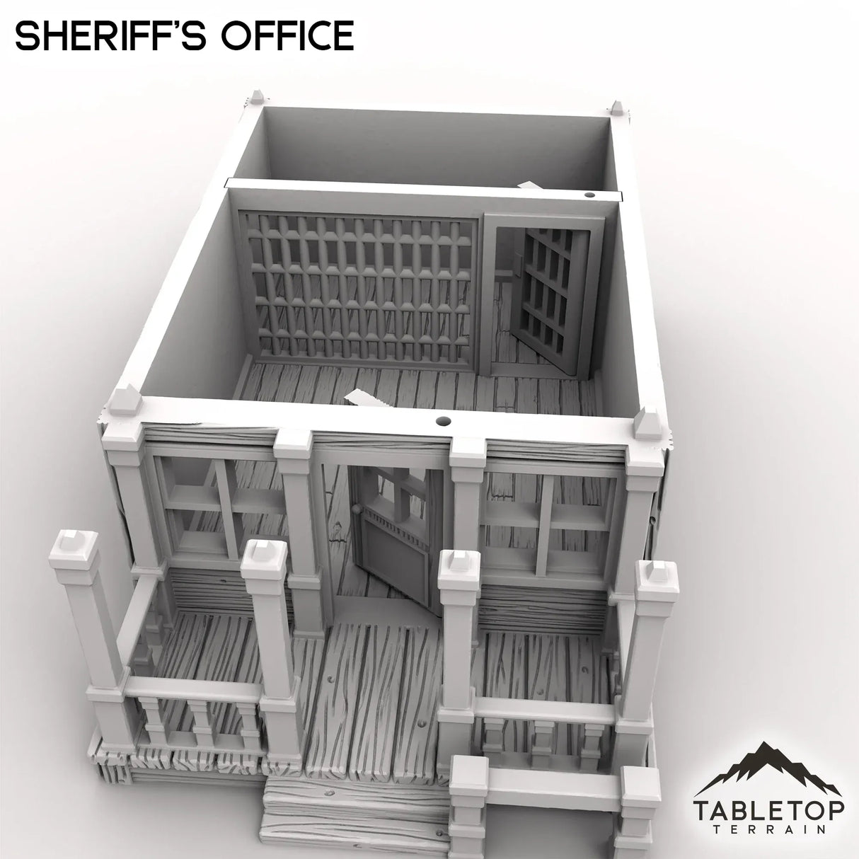 Tabletop Terrain Building Dreadwood Sheriff's Office