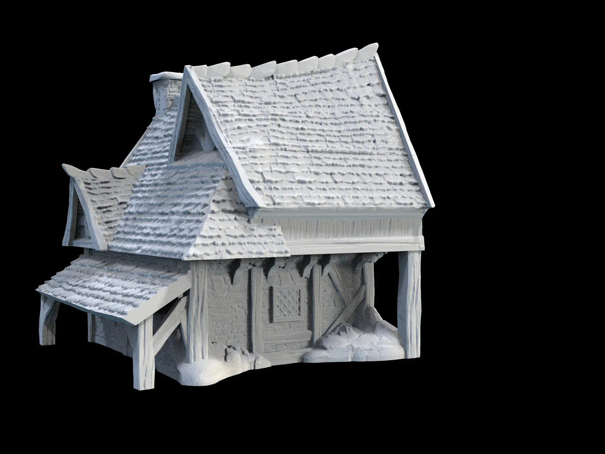Tabletop Terrain Building Drinking Tavern - Town of Grexdale - Fantasy Building