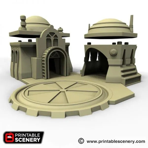 Tabletop Terrain Building Droid Yard - Star Wars Legion Building