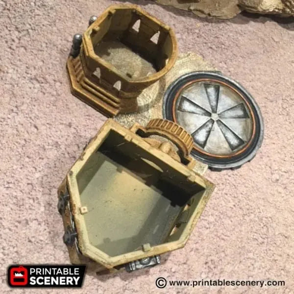 Tabletop Terrain Building Droid Yard - Star Wars Legion Building