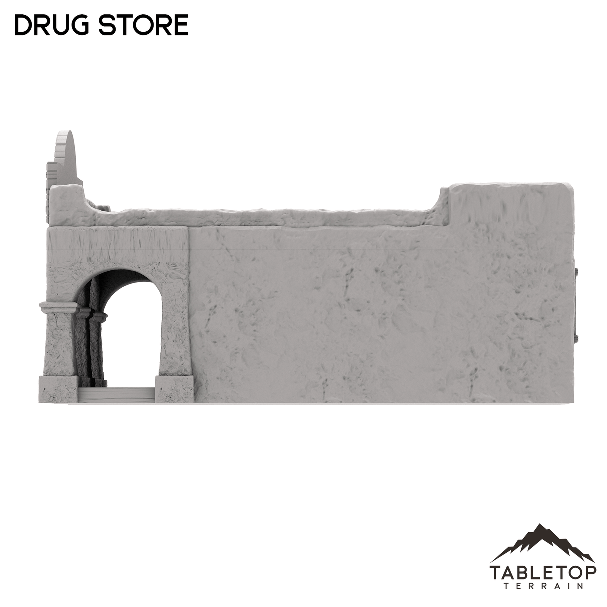 Tabletop Terrain Building Drug Store - Old Wild Western Rush