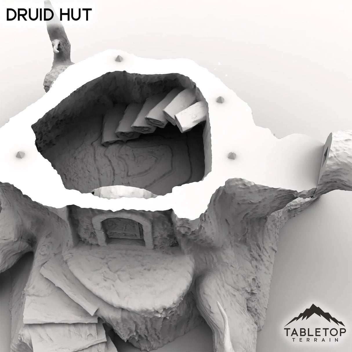 Tabletop Terrain Building Druid Hut