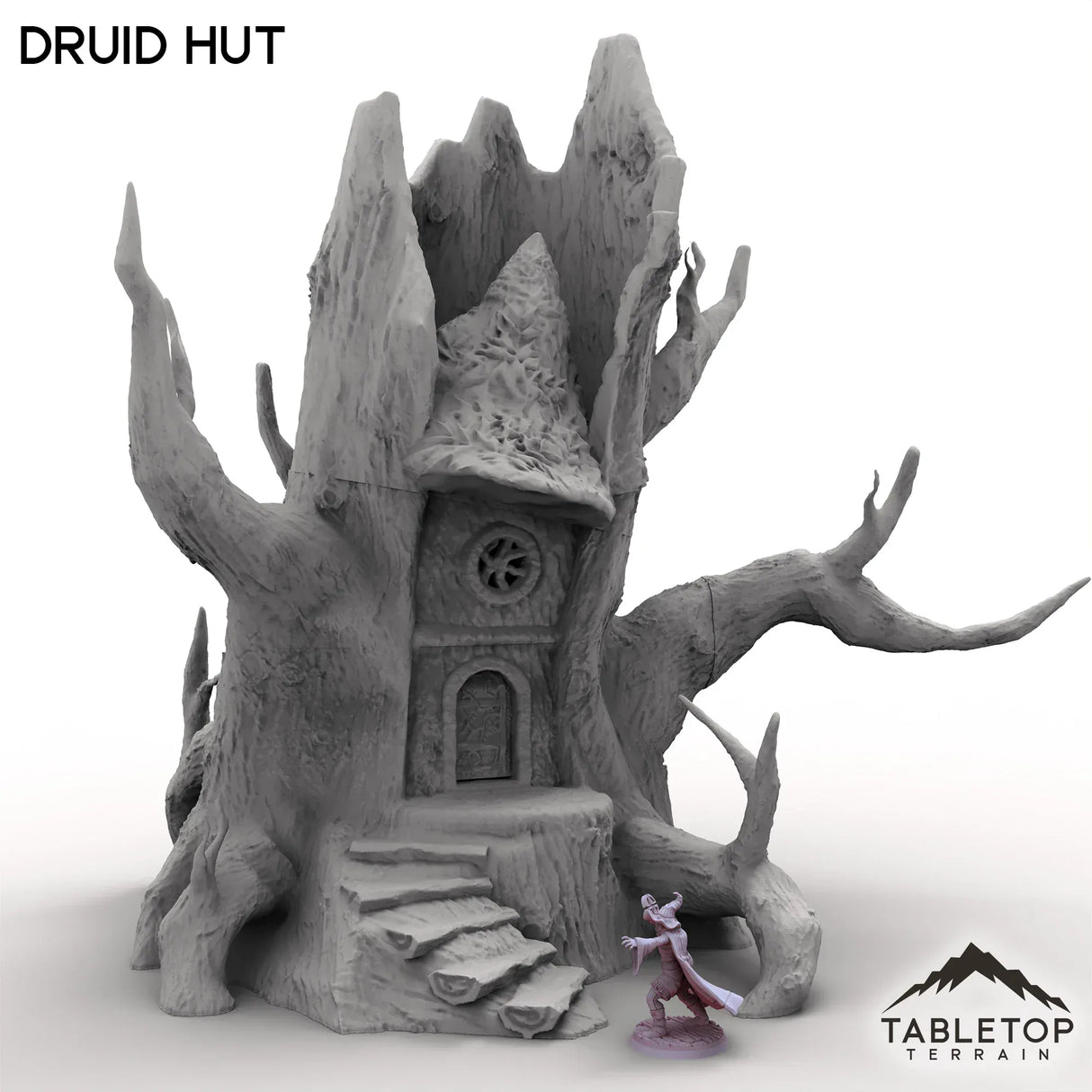 Tabletop Terrain Building Druid Hut