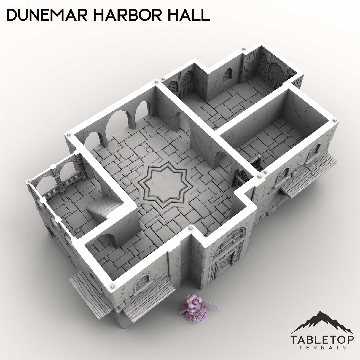 Tabletop Terrain Building Dunemar Harbor Hall