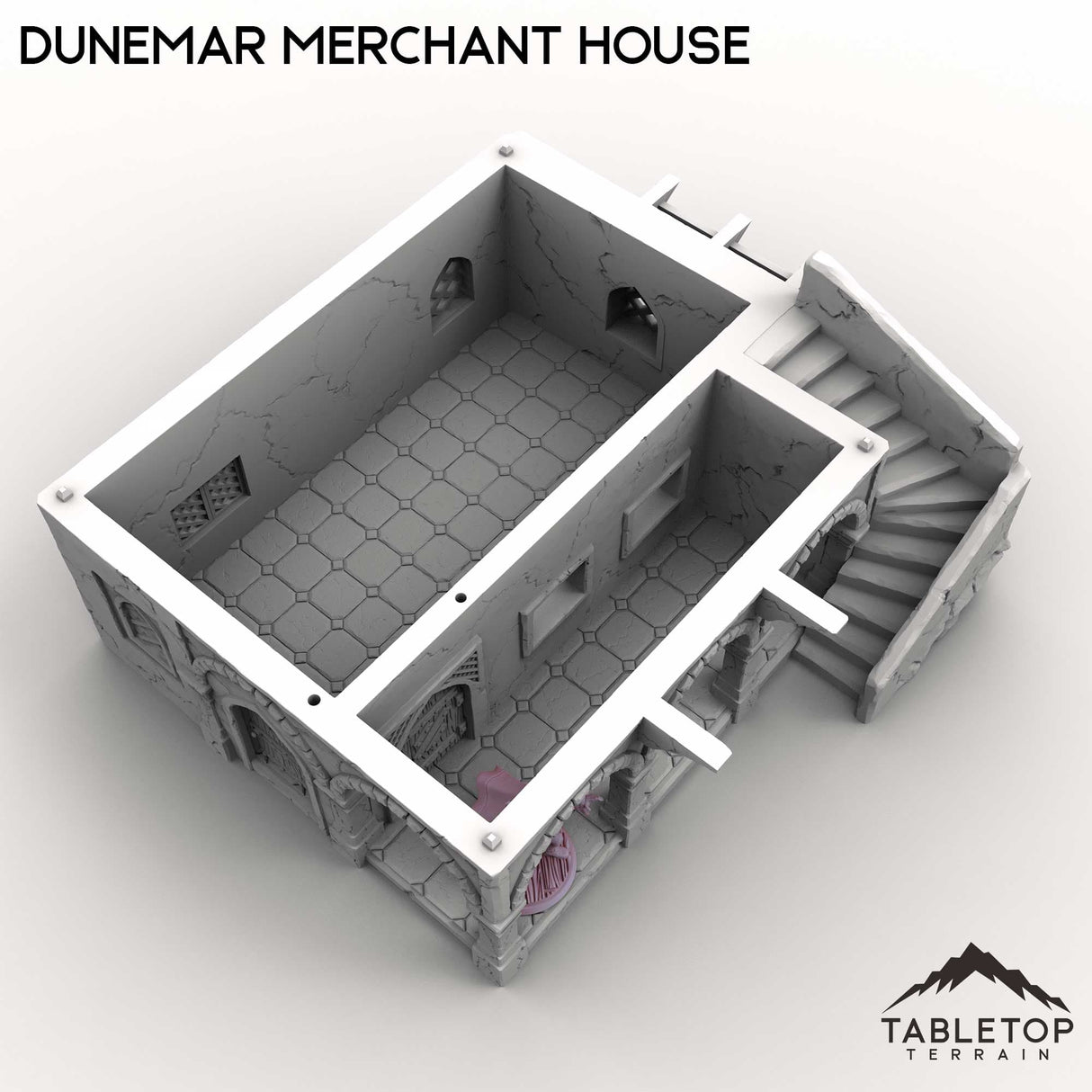 Tabletop Terrain Building Dunemar Merchant House