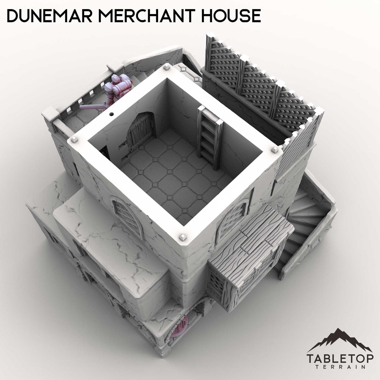 Tabletop Terrain Building Dunemar Merchant House