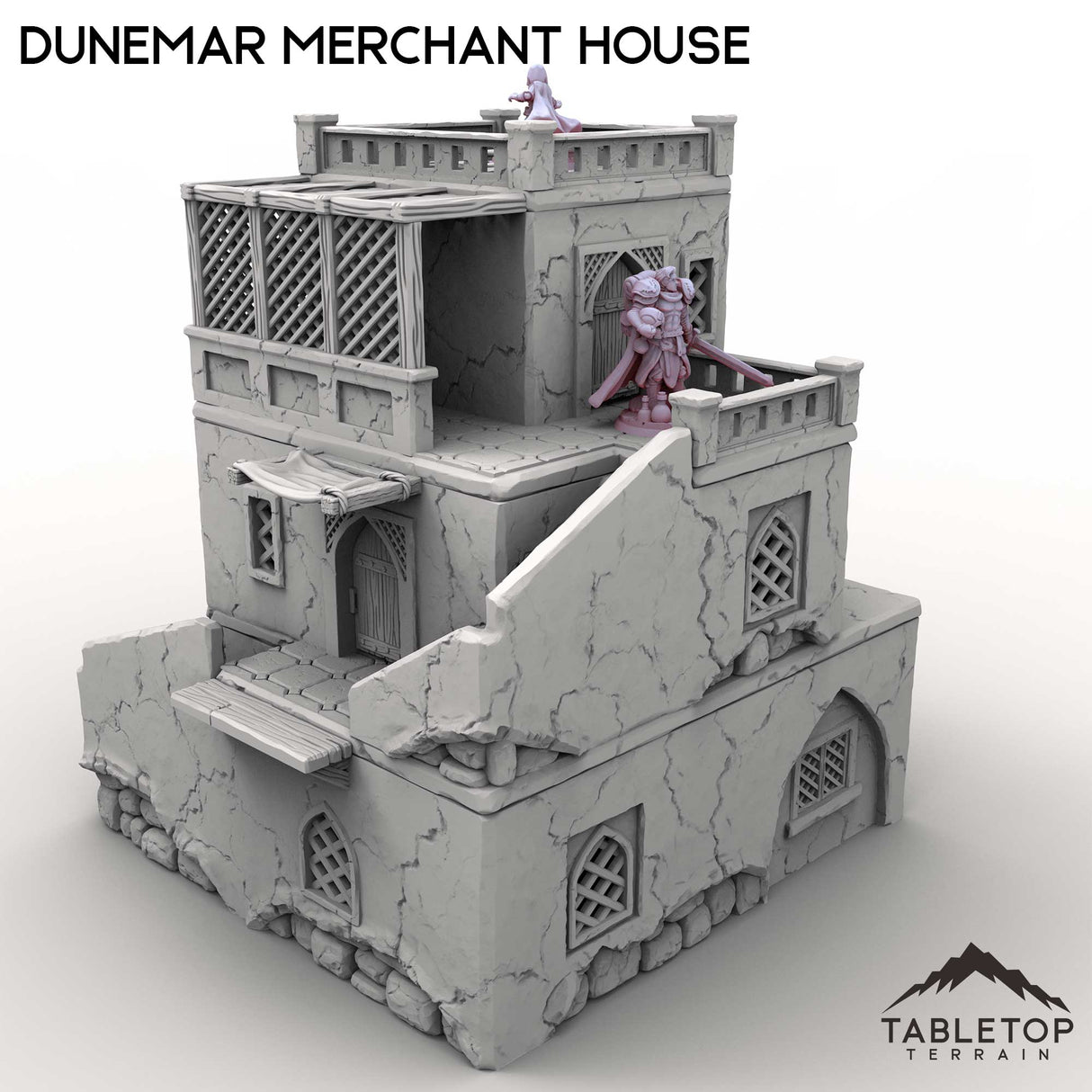 Tabletop Terrain Building Dunemar Merchant House