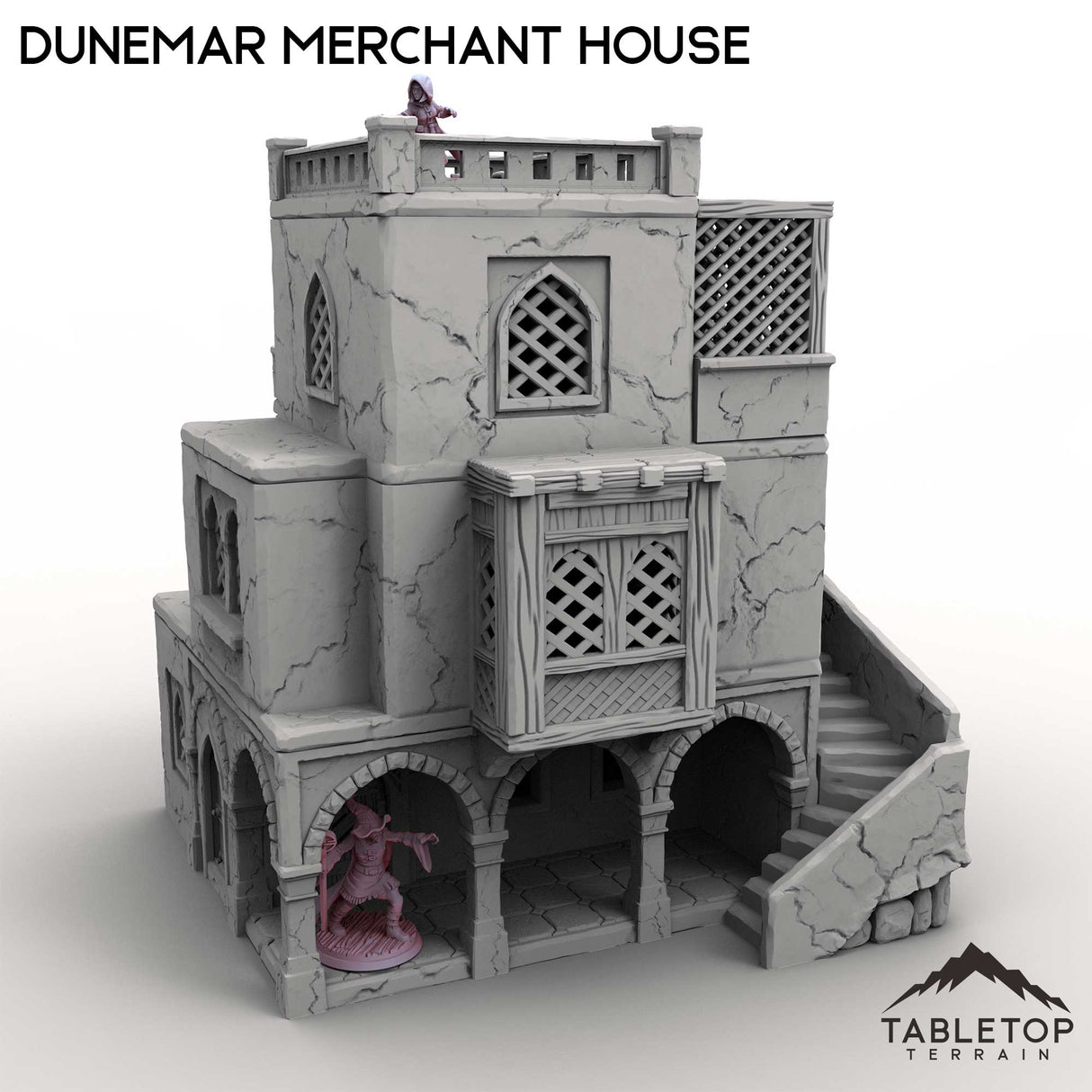 Tabletop Terrain Building Dunemar Merchant House