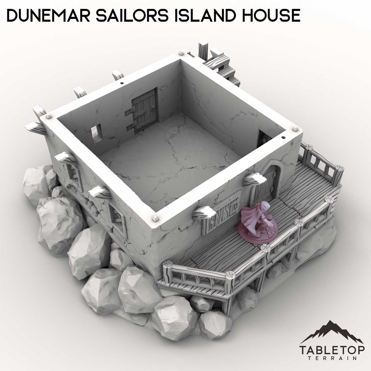 Tabletop Terrain Building Dunemar Sailors Island House