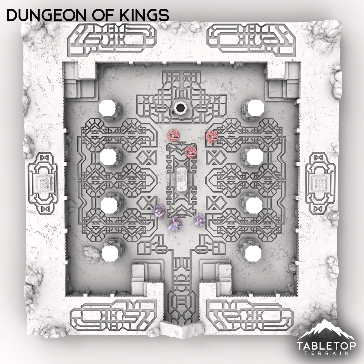 Tabletop Terrain Building Dungeon of Kings - Kingdom of Durak Deep