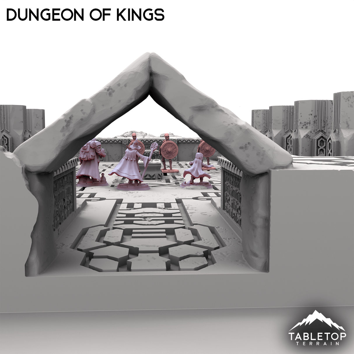 Tabletop Terrain Building Dungeon of Kings - Kingdom of Durak Deep