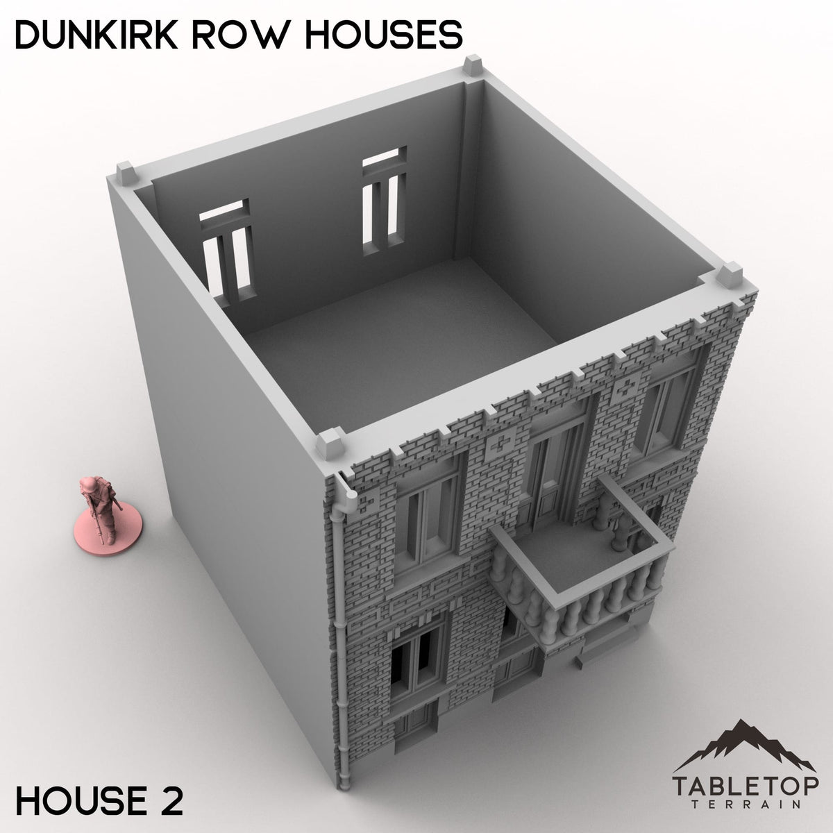 Tabletop Terrain Building Dunkirk Row Houses