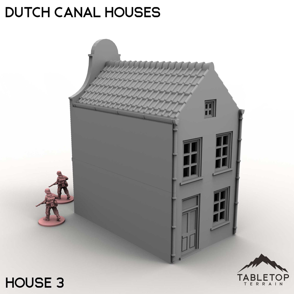 Tabletop Terrain Building Dutch Canal Houses