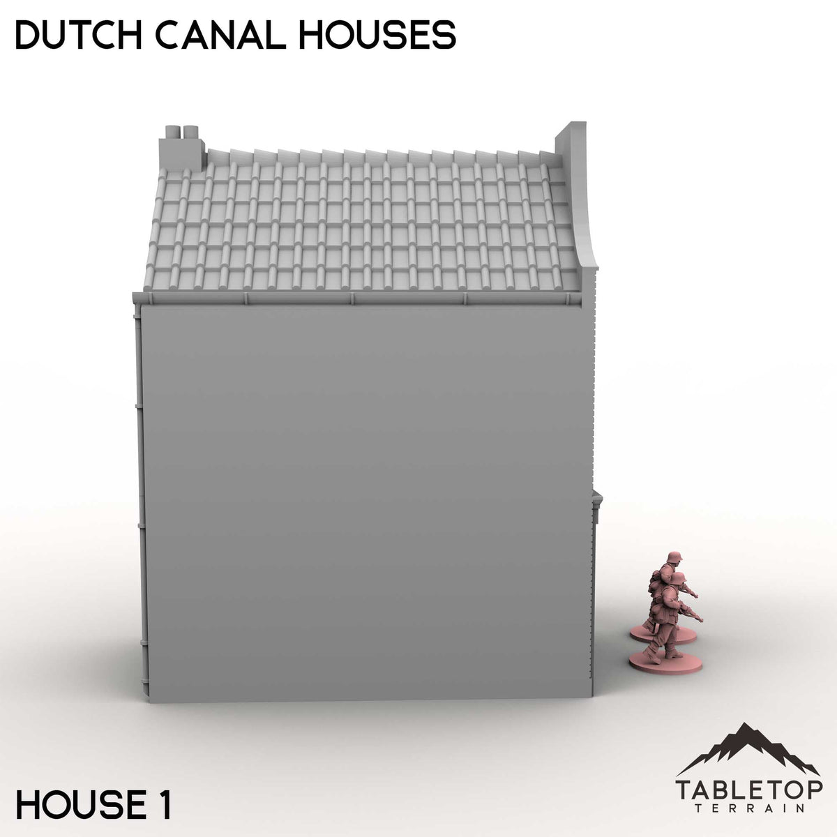 Tabletop Terrain Building Dutch Canal Houses
