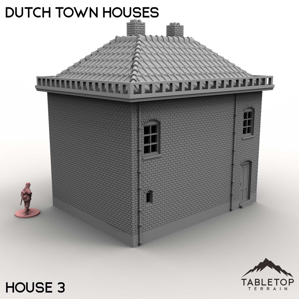 Tabletop Terrain Building Dutch Town Houses