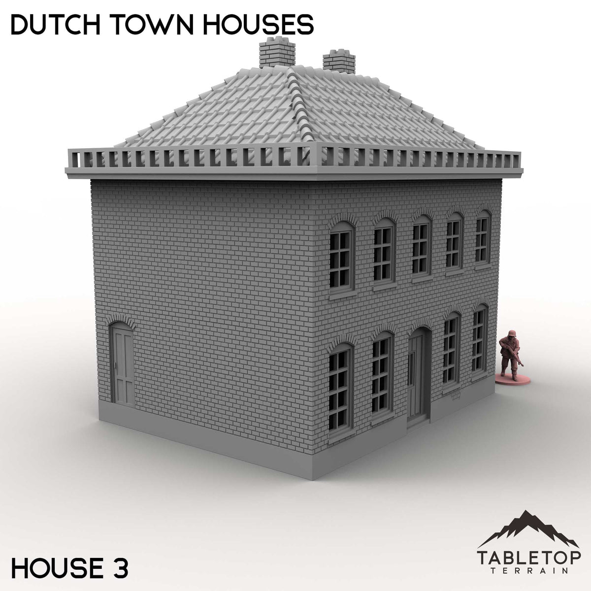 Tabletop Terrain Building Dutch Town Houses