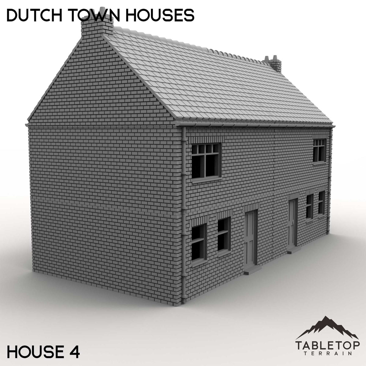 Tabletop Terrain Building Dutch Town Houses