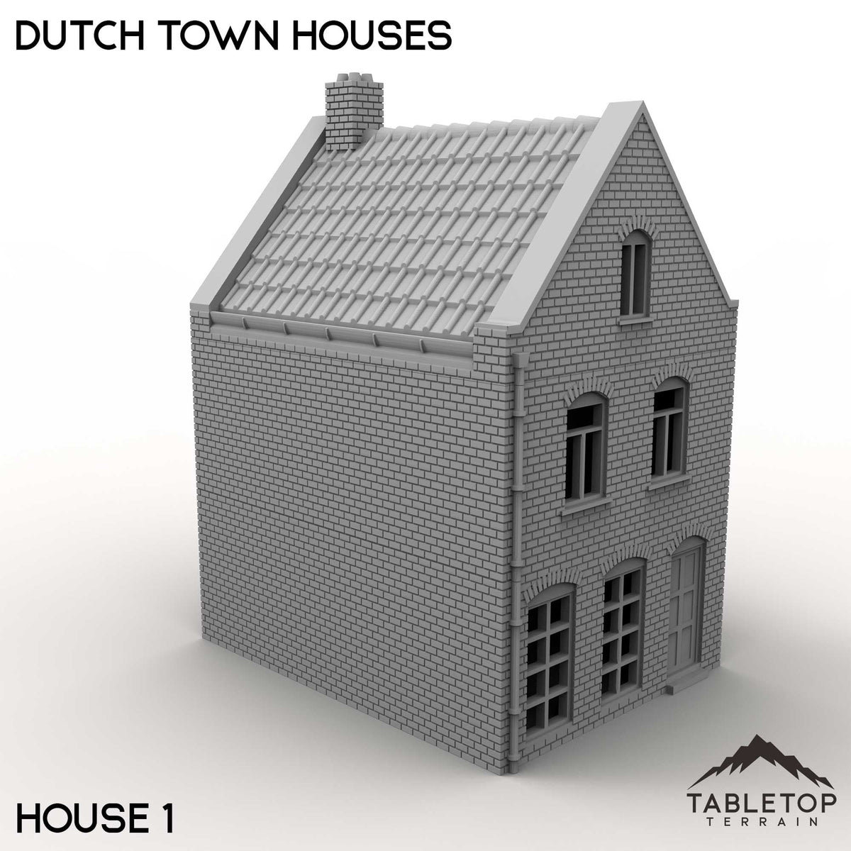Tabletop Terrain Building Dutch Town Houses