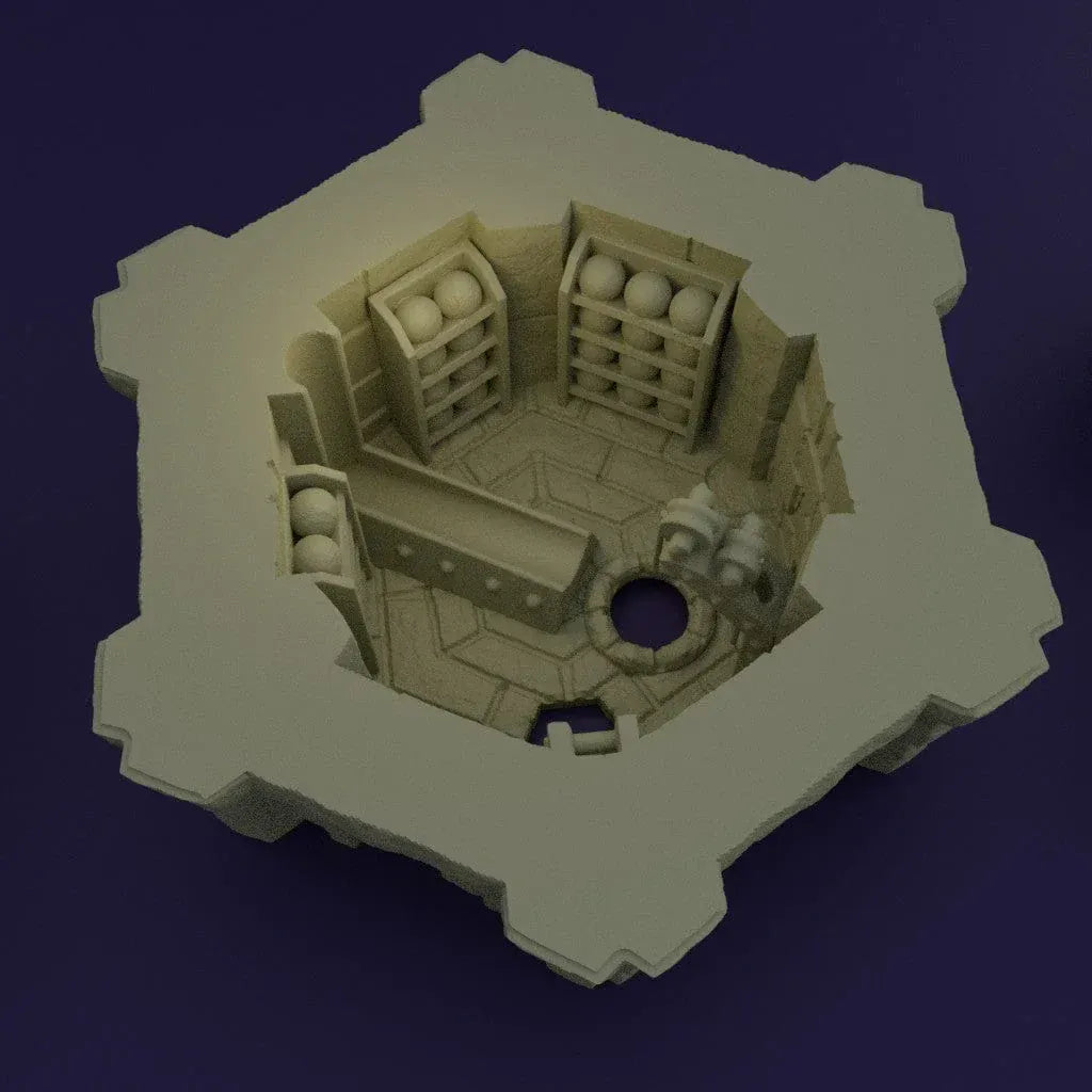Tabletop Terrain Building Dwarf Bombard Tower