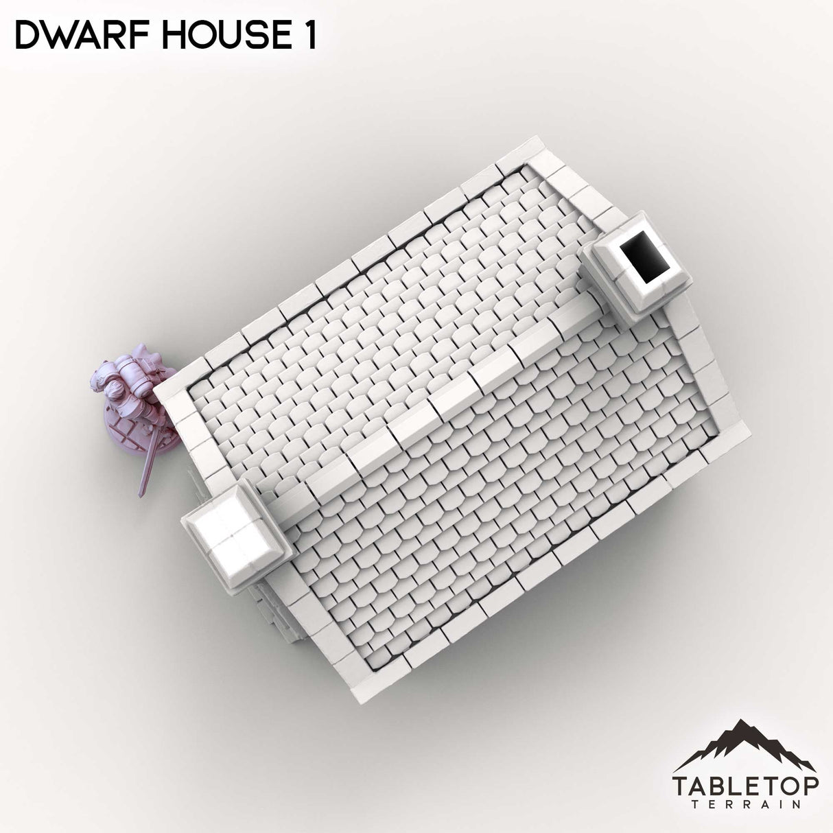 Tabletop Terrain Building Dwarf House 1