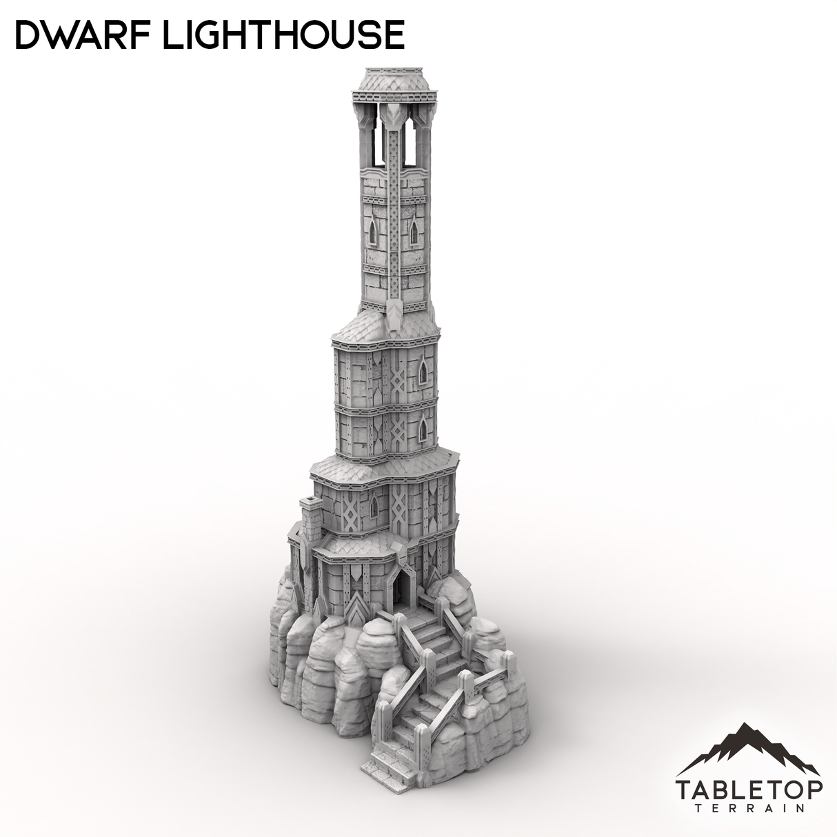 Tabletop Terrain Building Dwarf Lighthouse