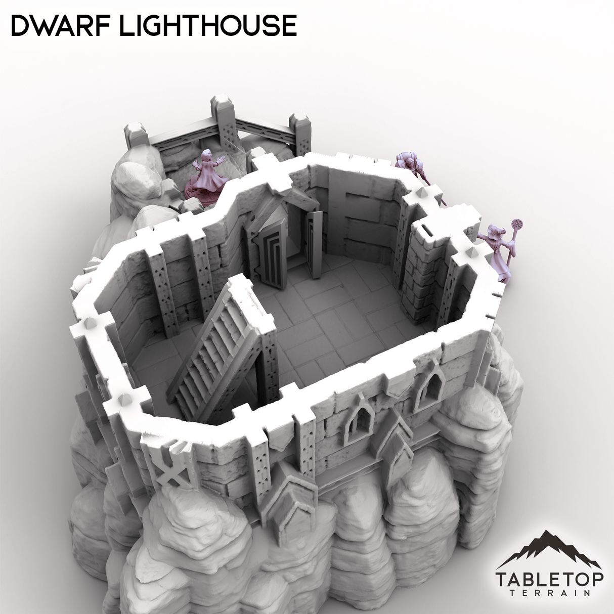 Tabletop Terrain Building Dwarf Lighthouse