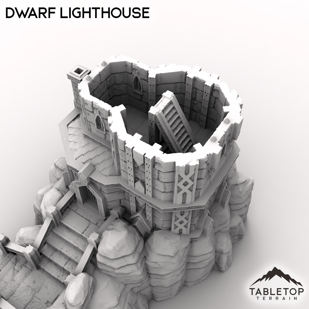 Tabletop Terrain Building Dwarf Lighthouse