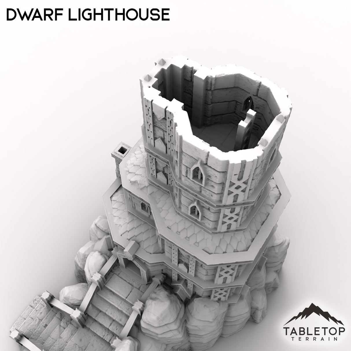 Tabletop Terrain Building Dwarf Lighthouse