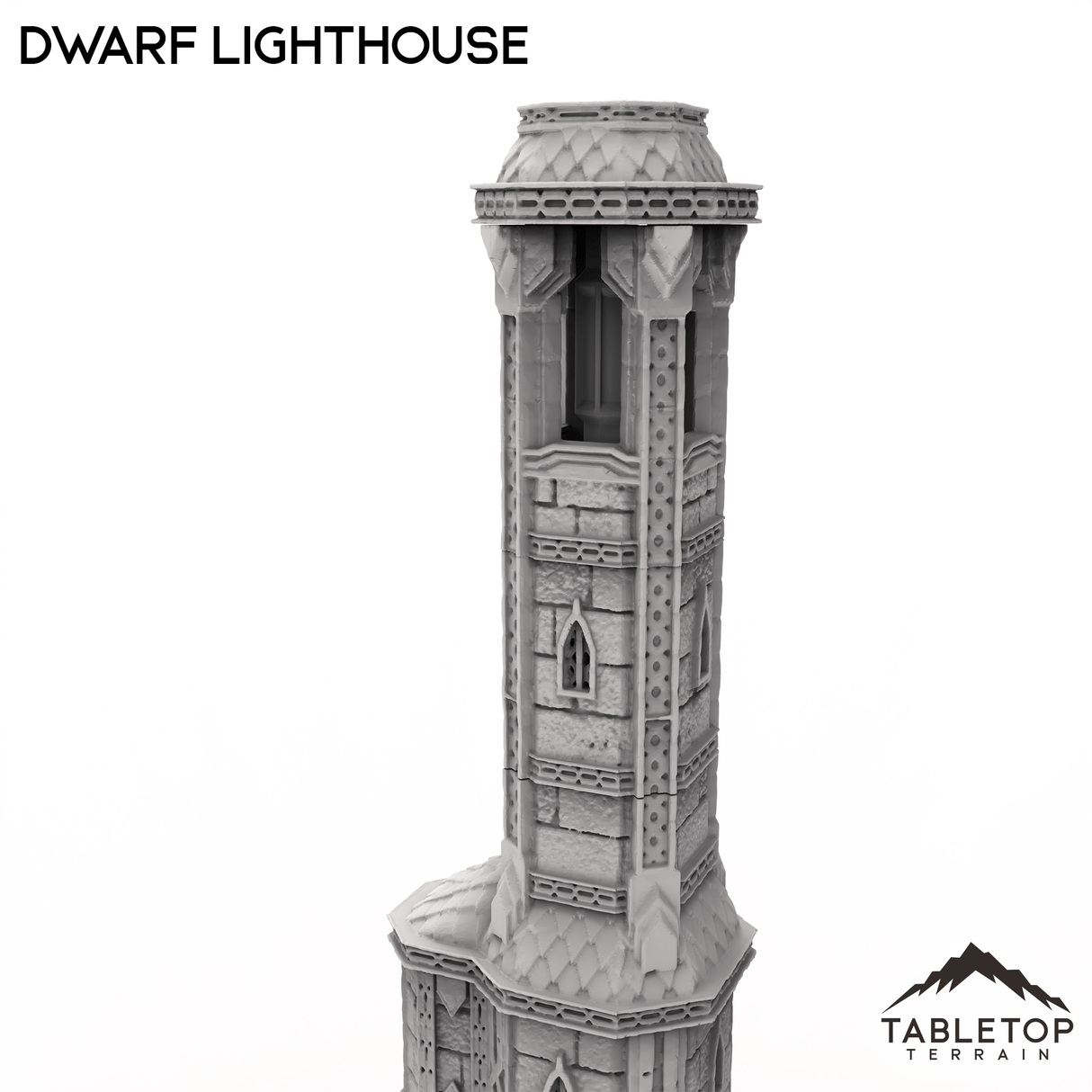 Tabletop Terrain Building Dwarf Lighthouse