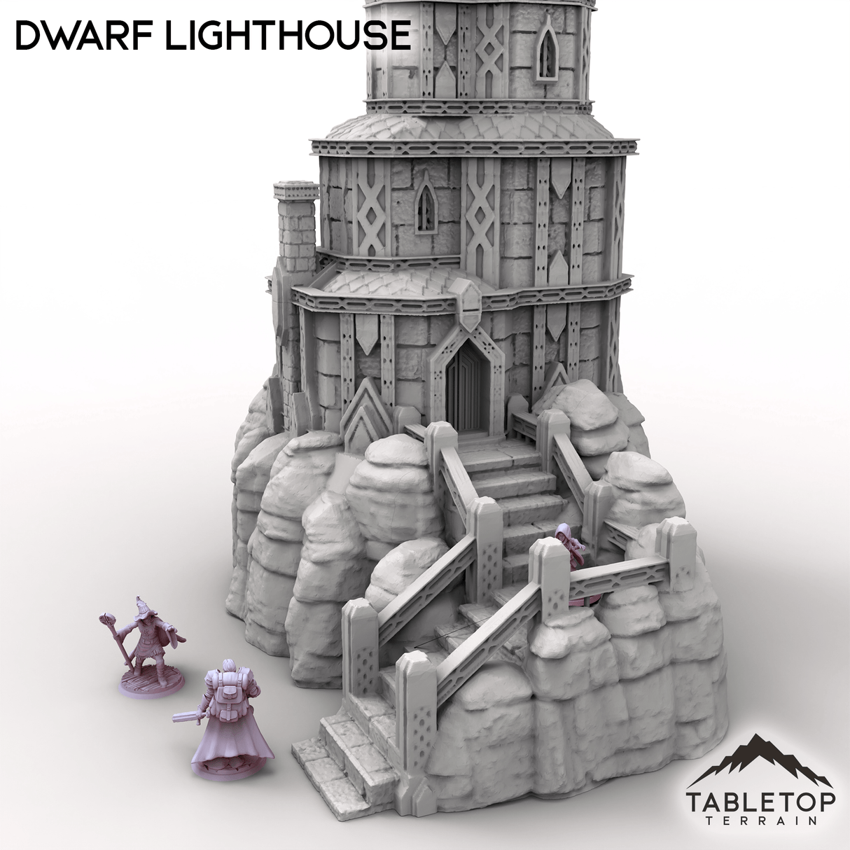 Tabletop Terrain Building Dwarf Lighthouse