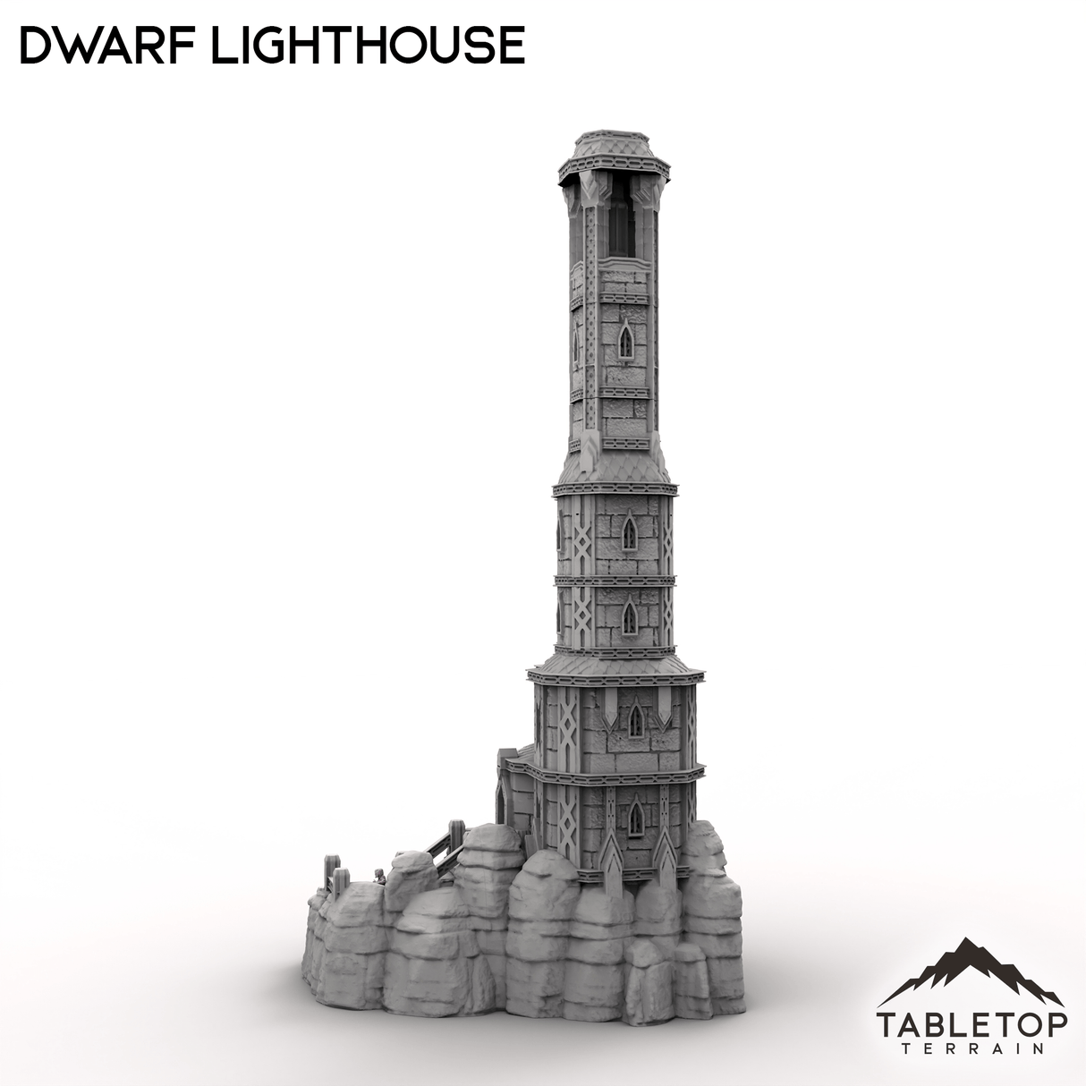 Tabletop Terrain Building Dwarf Lighthouse