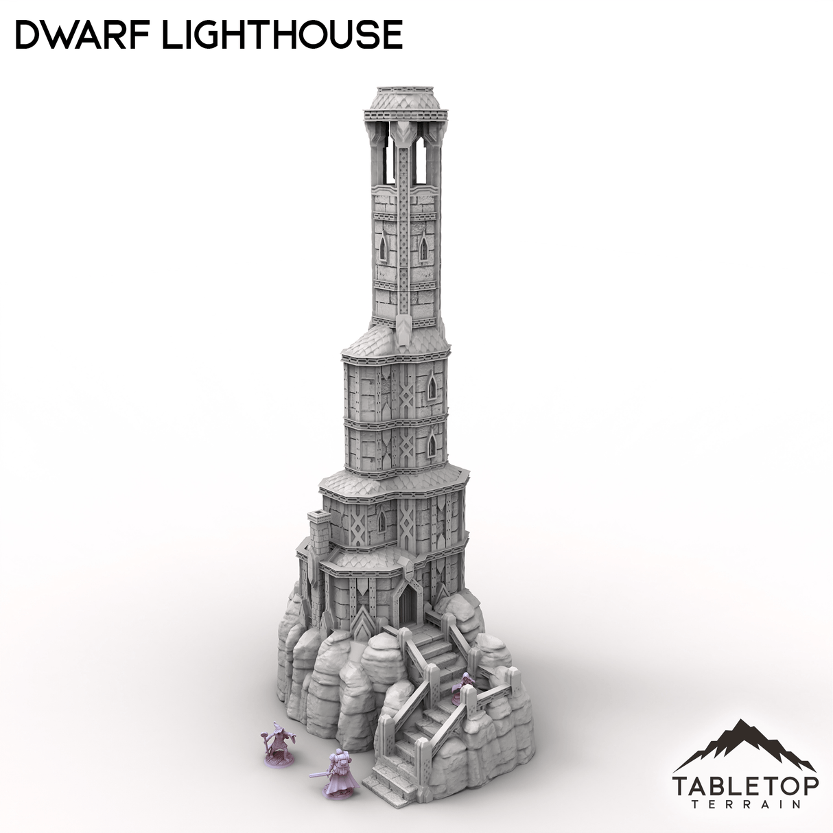 Tabletop Terrain Building Dwarf Lighthouse