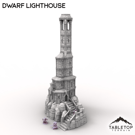 Tabletop Terrain Building Dwarf Lighthouse