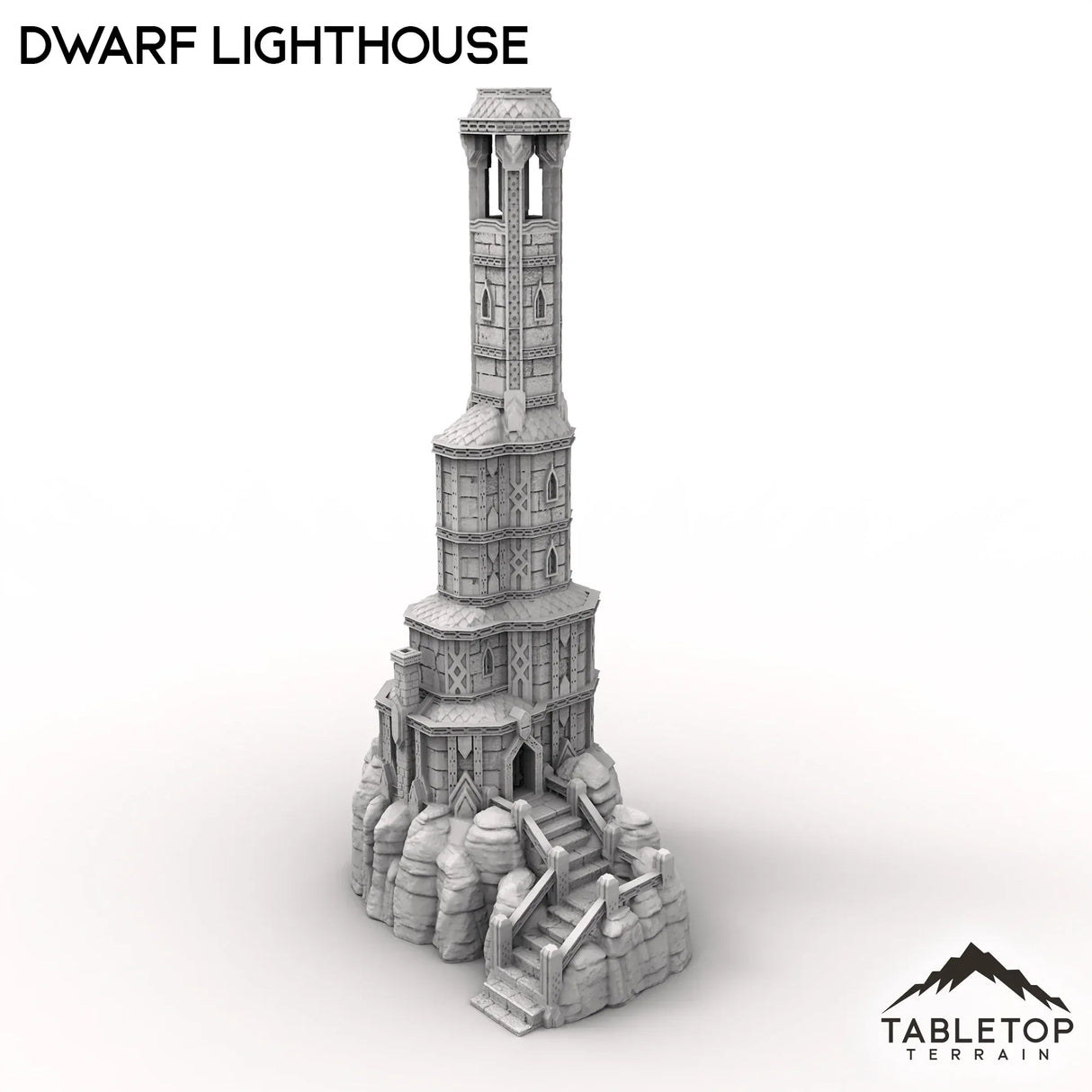 Tabletop Terrain Building Dwarf Lighthouse