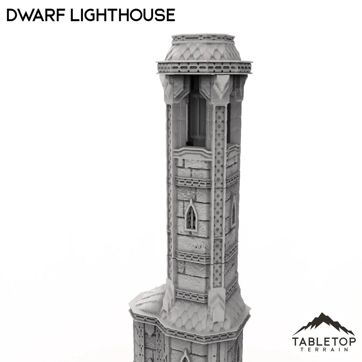 Tabletop Terrain Building Dwarf Lighthouse
